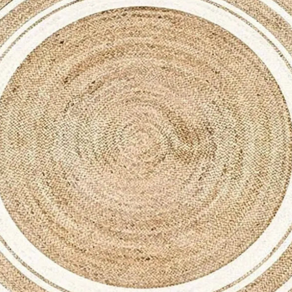 Sustainable Jute Round Rug