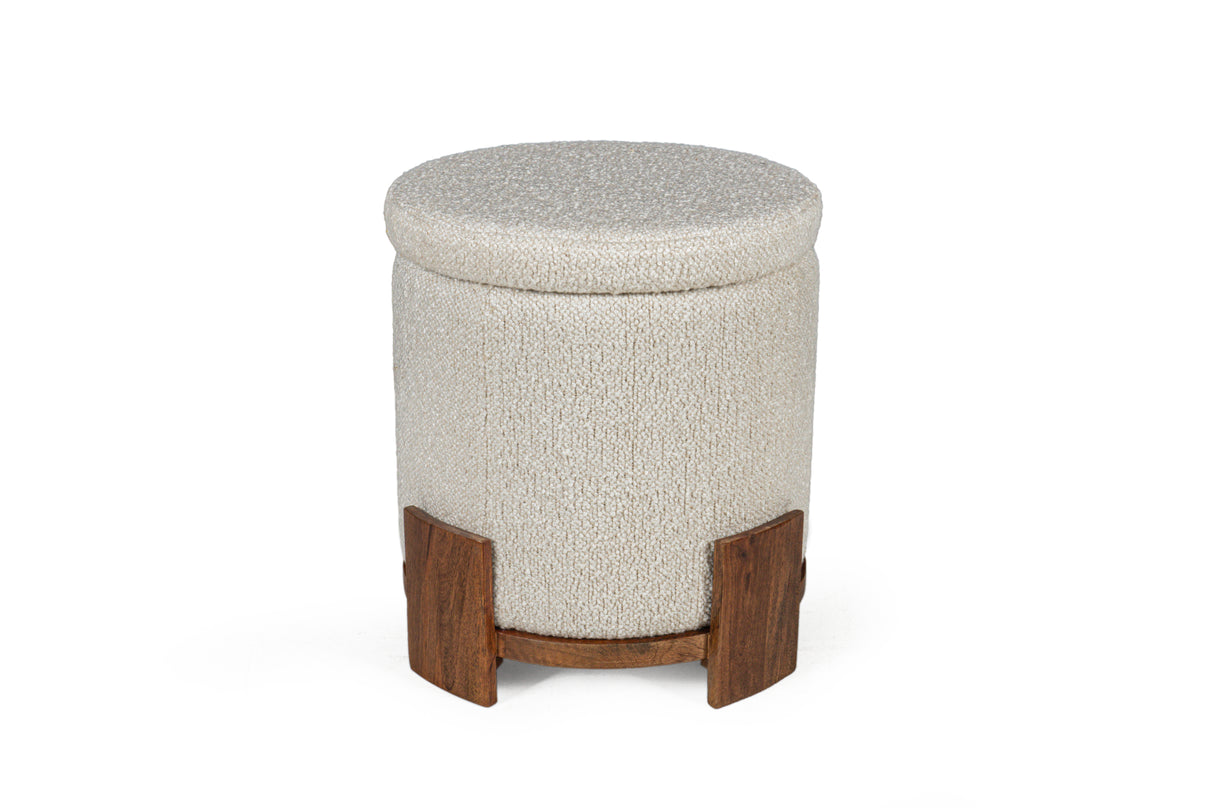 Barrel Storage Pouf