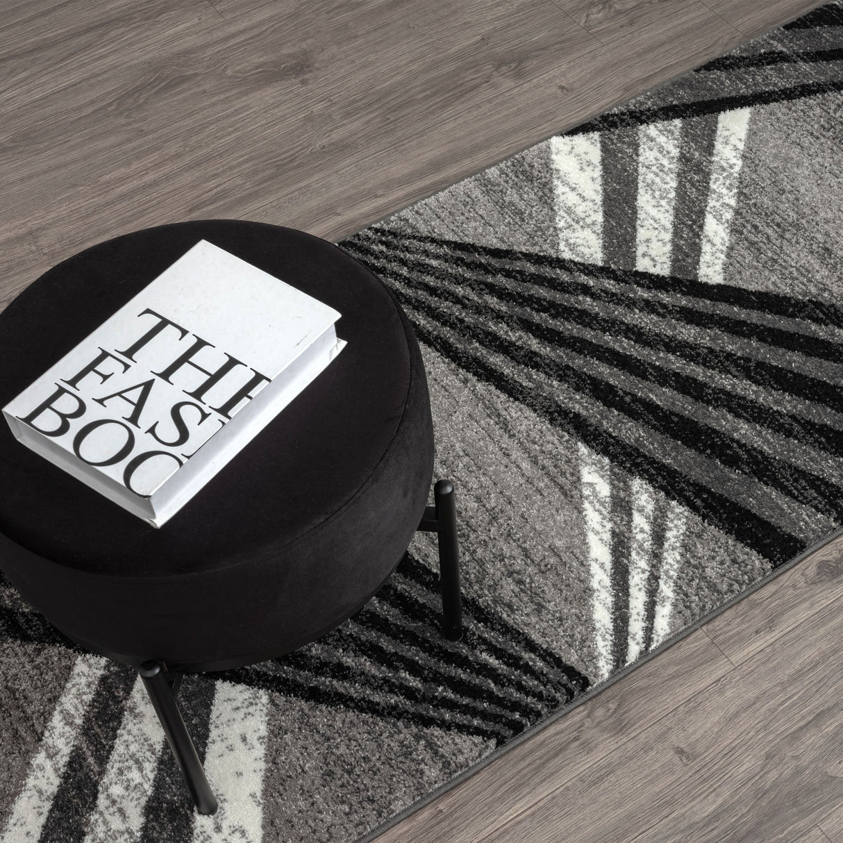 Adore Geometric Textural Runner