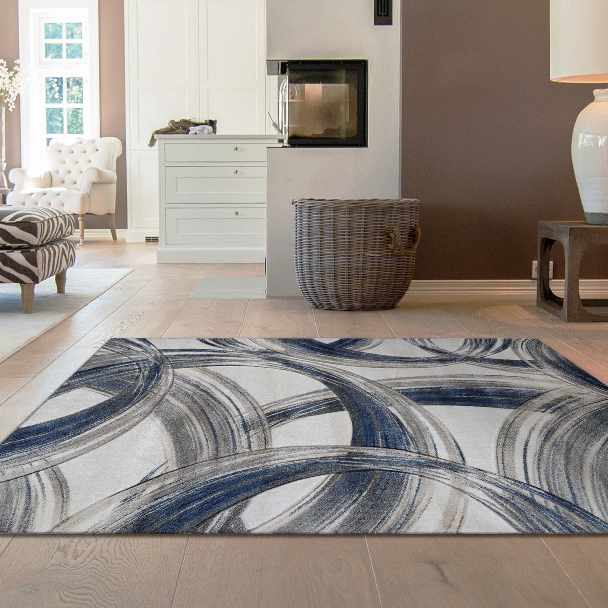 Regen Modern Rug Grey