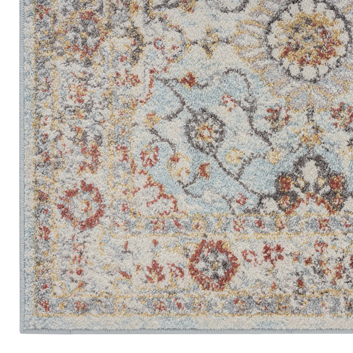 Asher Country Rug Light Blue