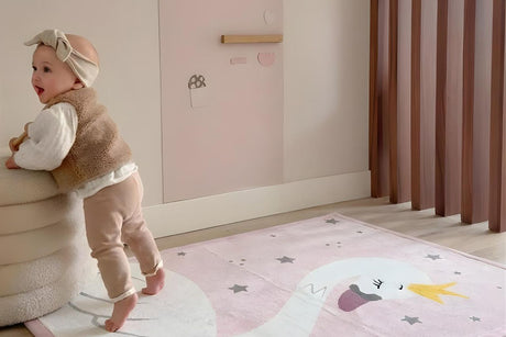 Best Cushioned Children's Bedroom Carpets Learning to Walk