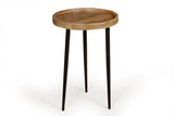 Trident Mango Wood Side Table