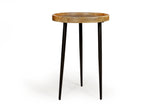 Trident Mango Wood Side Table