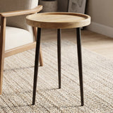 Trident Mango Wood Side Table