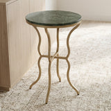 Duke Green Marble Side Table