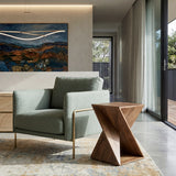 Zee Mango Wood Side Table