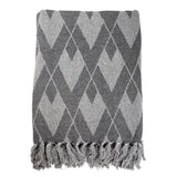 Soft Cotton Handloom Bed and Sofa Throw Blanket