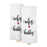 4 Piece Premium Cotton Terry Kitchen Tea Towel Set