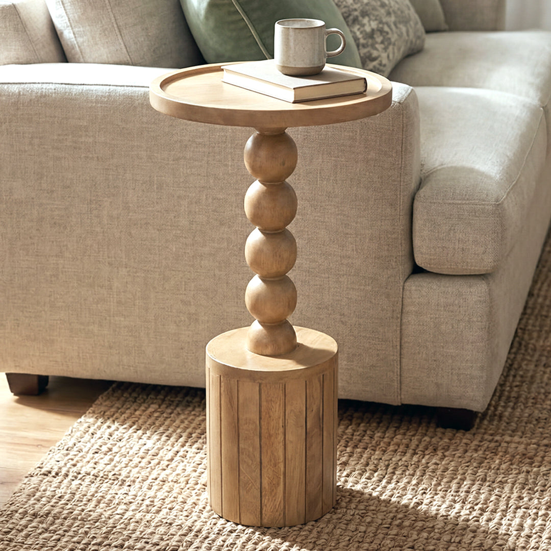 Cerca Cocktail Mango Wood Side Table