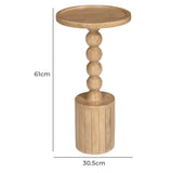 Cerca Cocktail Mango Wood Side Table