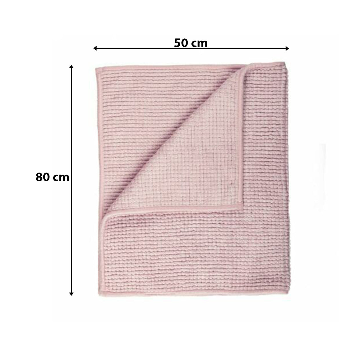 Noodle Shower & Bathroom Bath Mat Non Slip Soft Pile Design