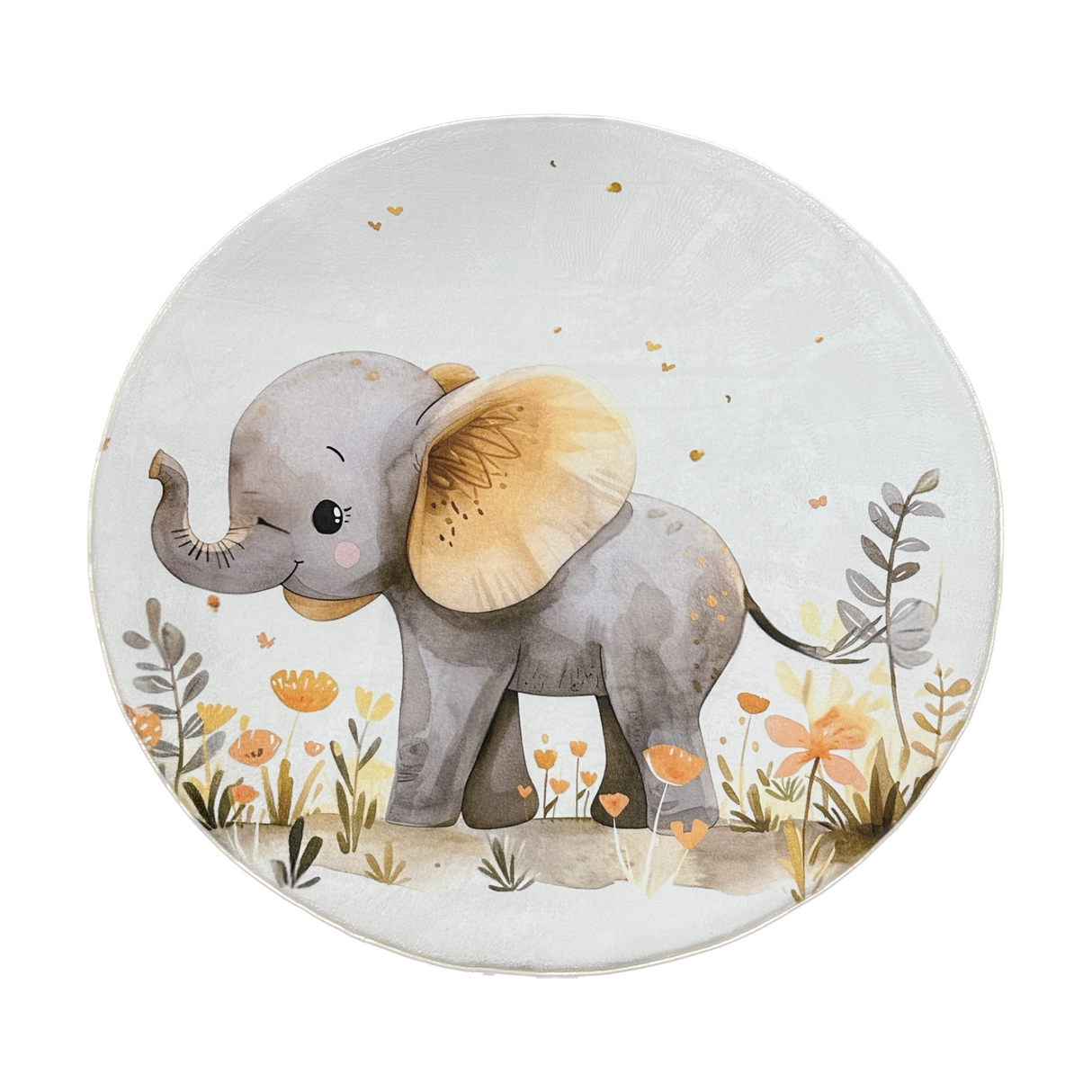 Elephant Plush Mat