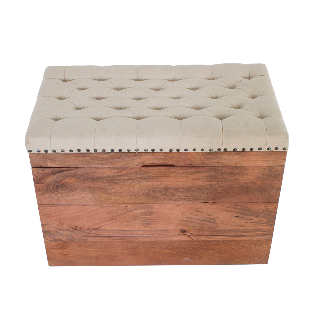 Modena Bench Modena Storage Bench - Tufted Seat Ottoman | La'Grace Home