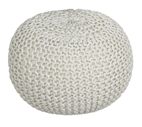 Braided Ottoman Pouffe