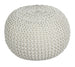 Braided Ottoman Pouffe
