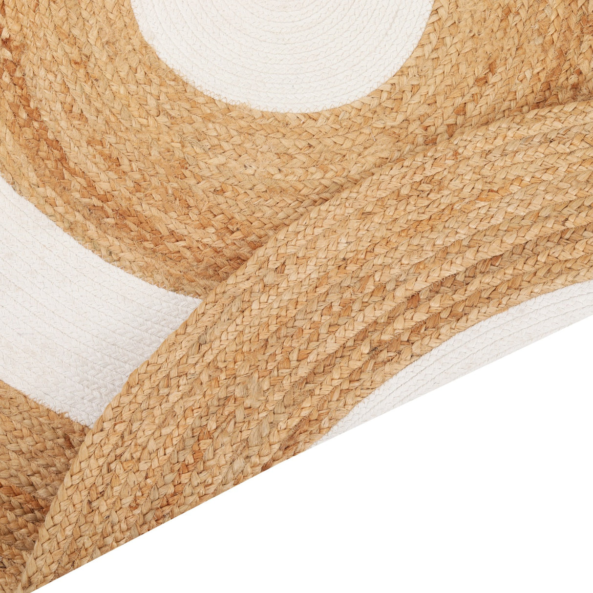 Aura Jute Off White Sustainable Rug