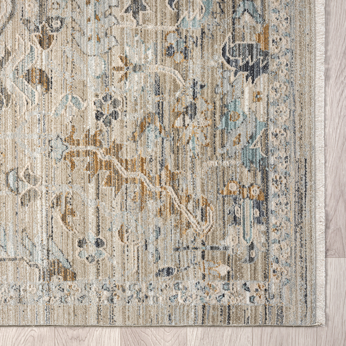 Aubre Contemporary Rug Taupe