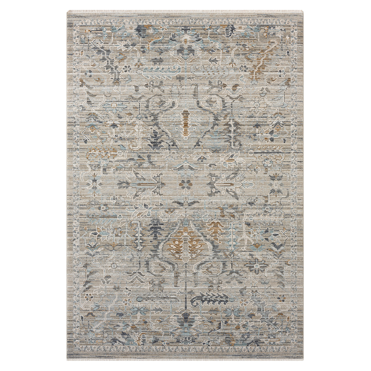 Aubre Contemporary Rug Taupe