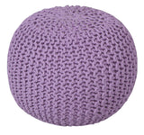Braided Ottoman Pouffe