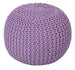 Braided Ottoman Pouffe
