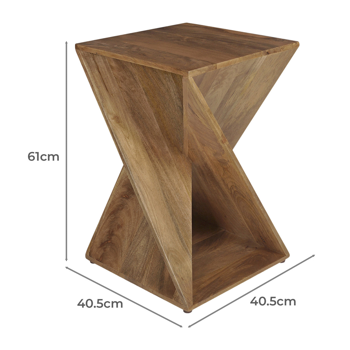 Zee Mango Wood Side Table
