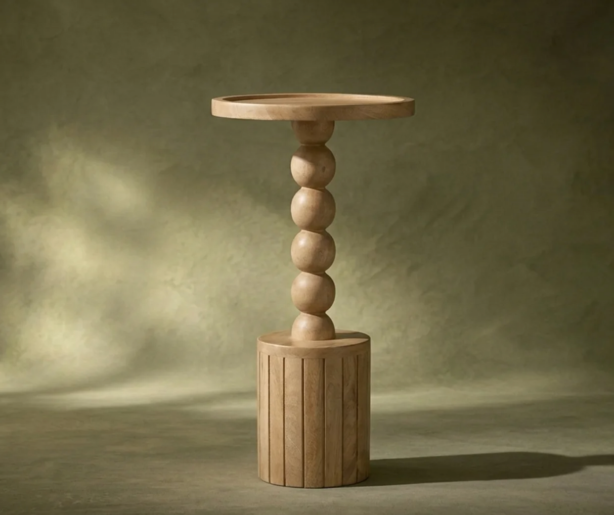 Cerca Cocktail Mango Wood Side Table