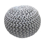 Braided Ottoman Pouffe