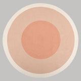 Bella Coral Off White Braided Reversible Kids Rug