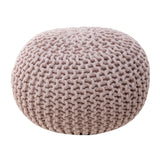 Braided Ottoman Pouffe