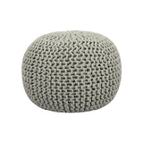 Braided Ottoman Pouffe