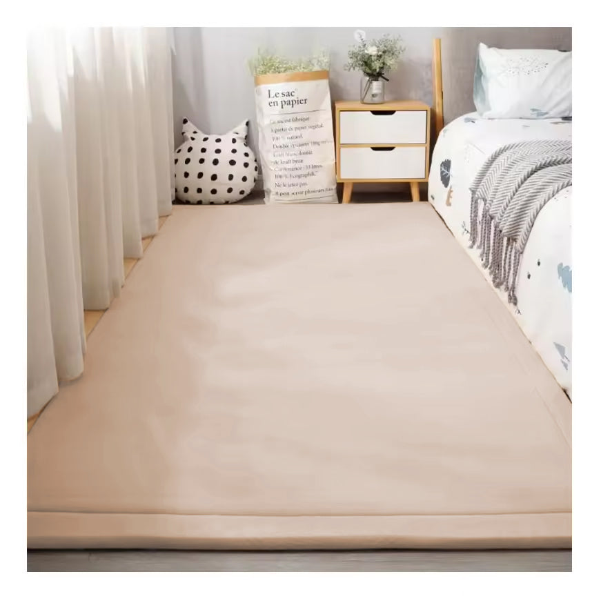 Soft Touch Ultra Plush Memory Foam Tatami Mat Beige 2