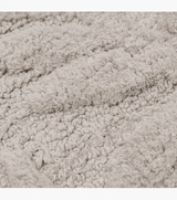 Flora Cushioned Botanical Memory Warm Light Grey Foam Bathmat