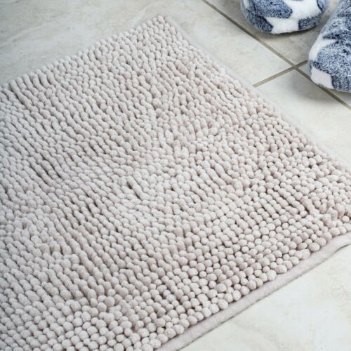 Noodle Shower & Bathroom Bath Mat Non Slip Soft Pile Design