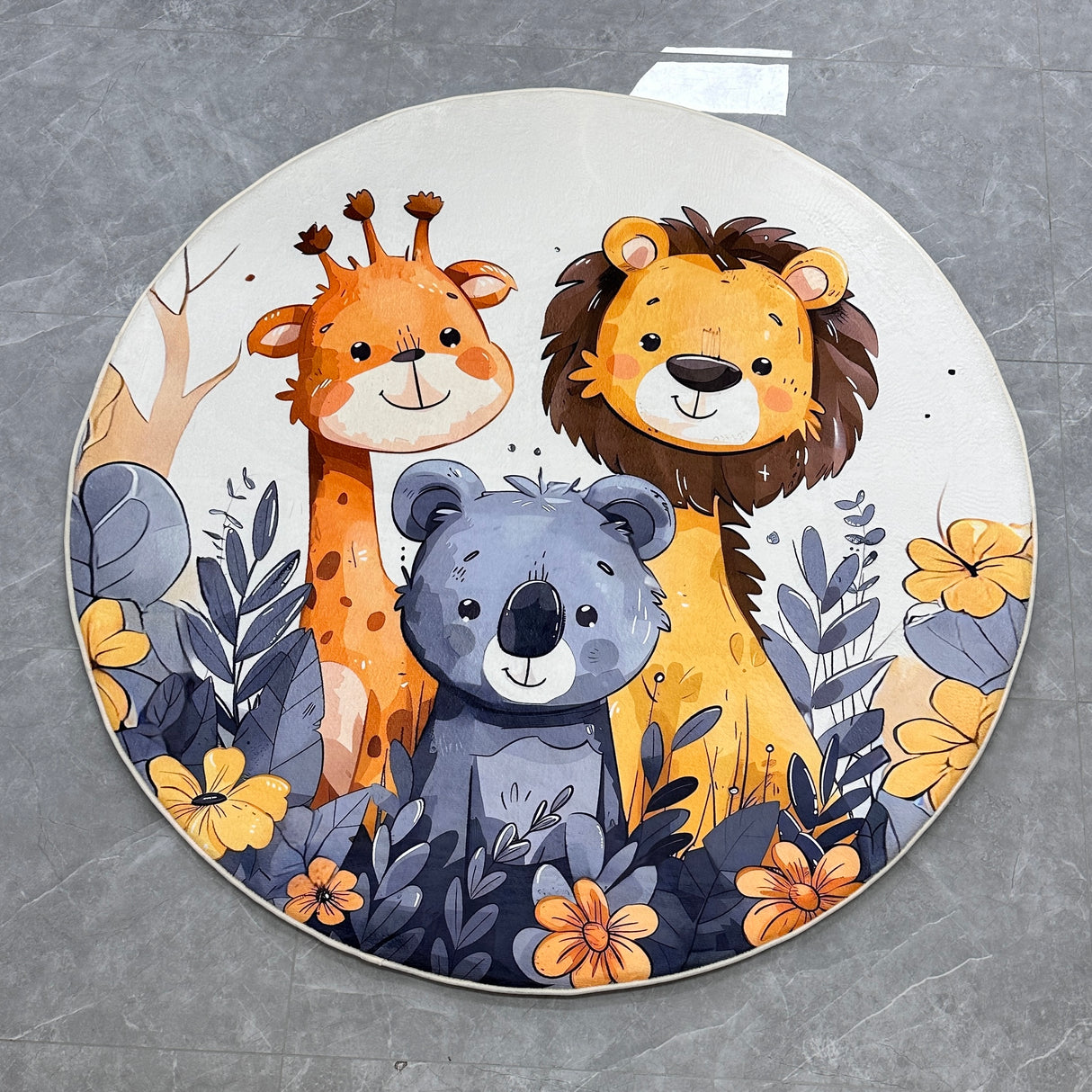 soft kids mat with cartoon