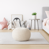 Braided Ottoman Pouffe
